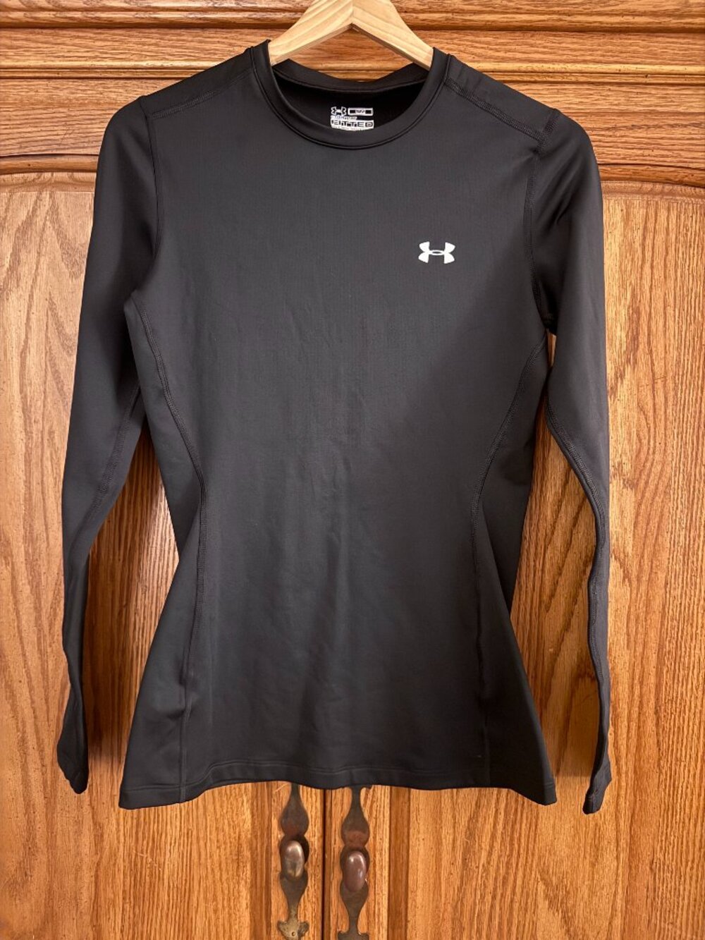 Under Armour ColdGear Women's Black Long Sleeve Compression Top